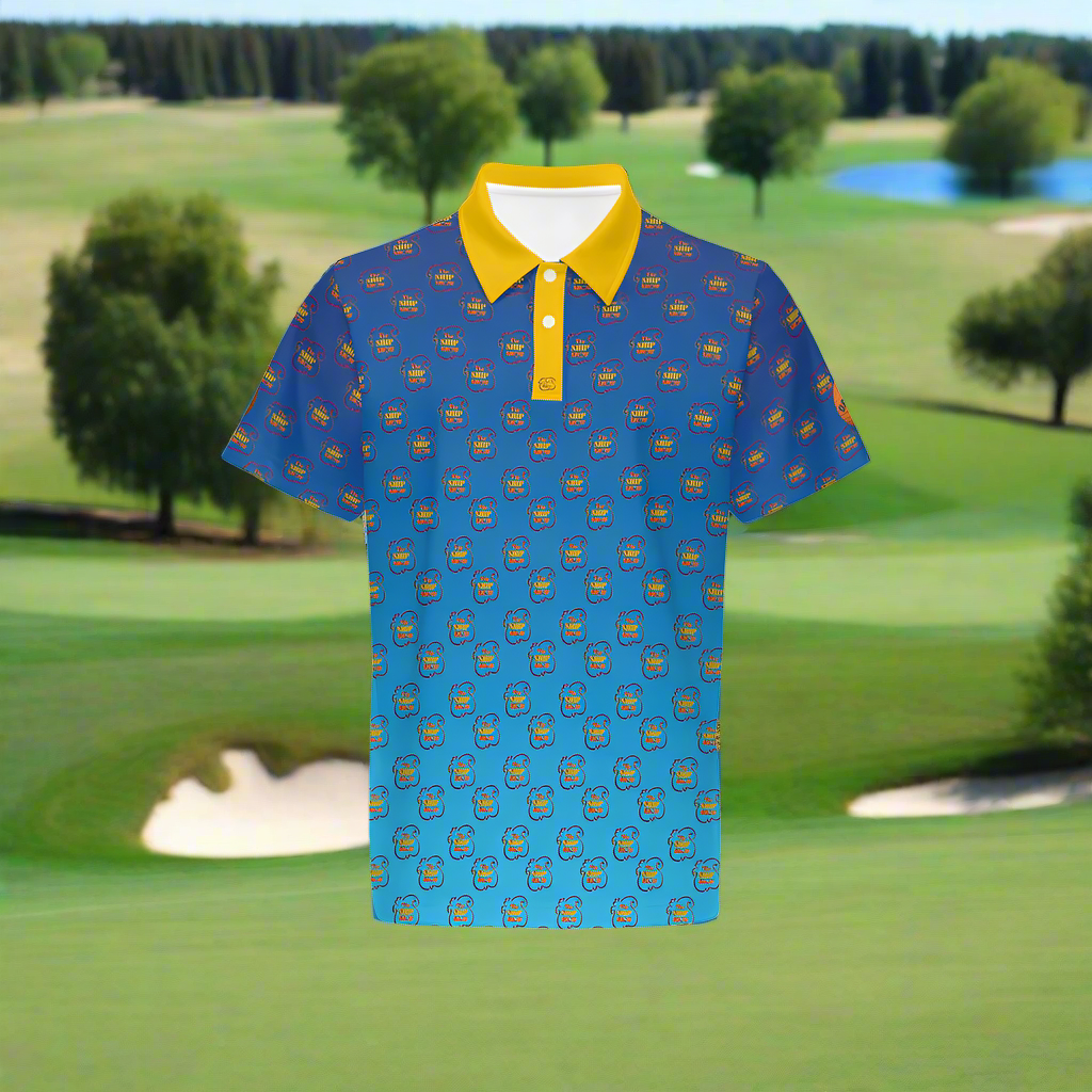Ship Show Darts & Carts golf shirt