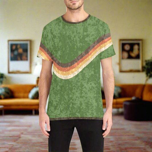 RETRO FO SHO Mens Velvet Tee